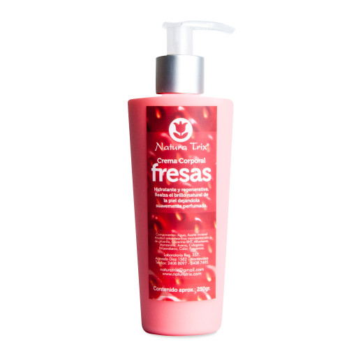 Crema Corporal Fresas